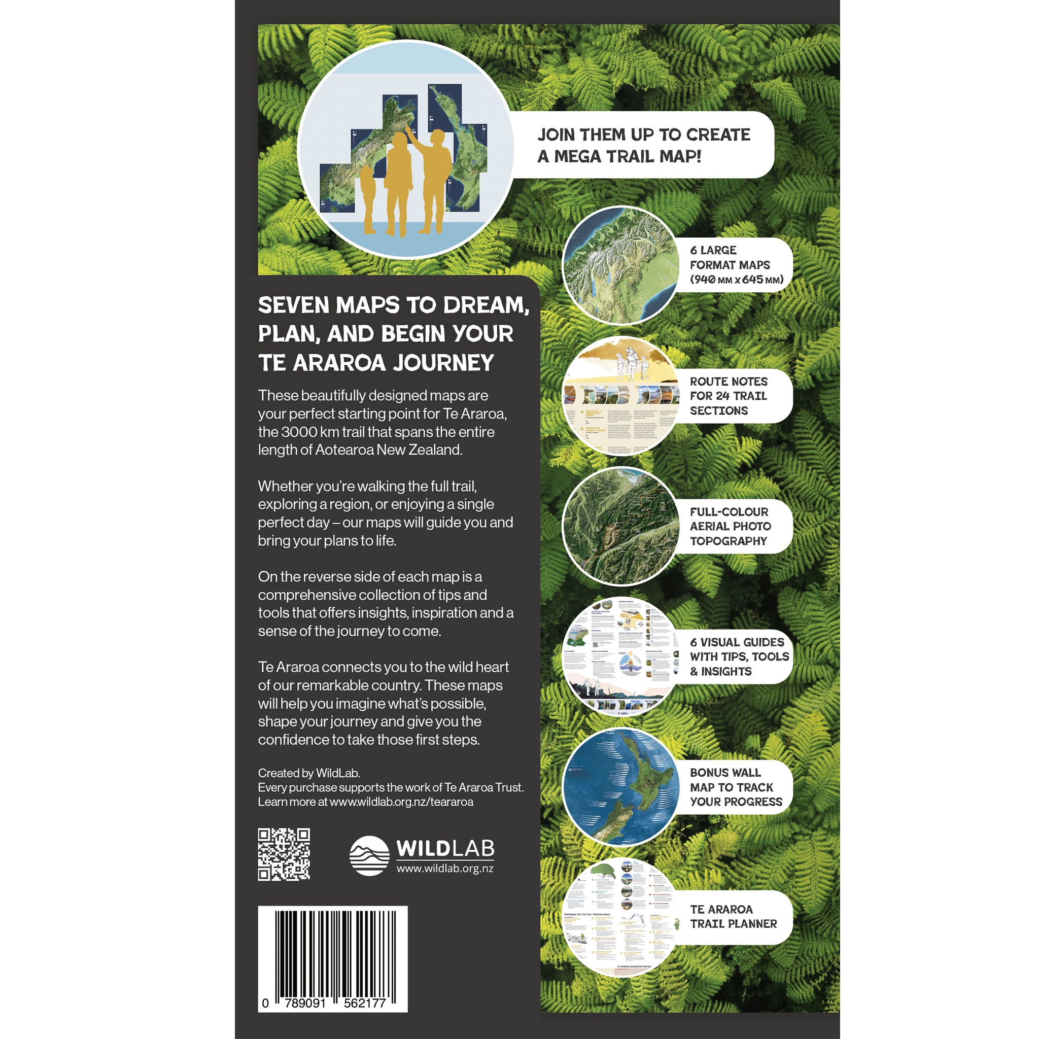 Te Araroa Map Series and Toolkit