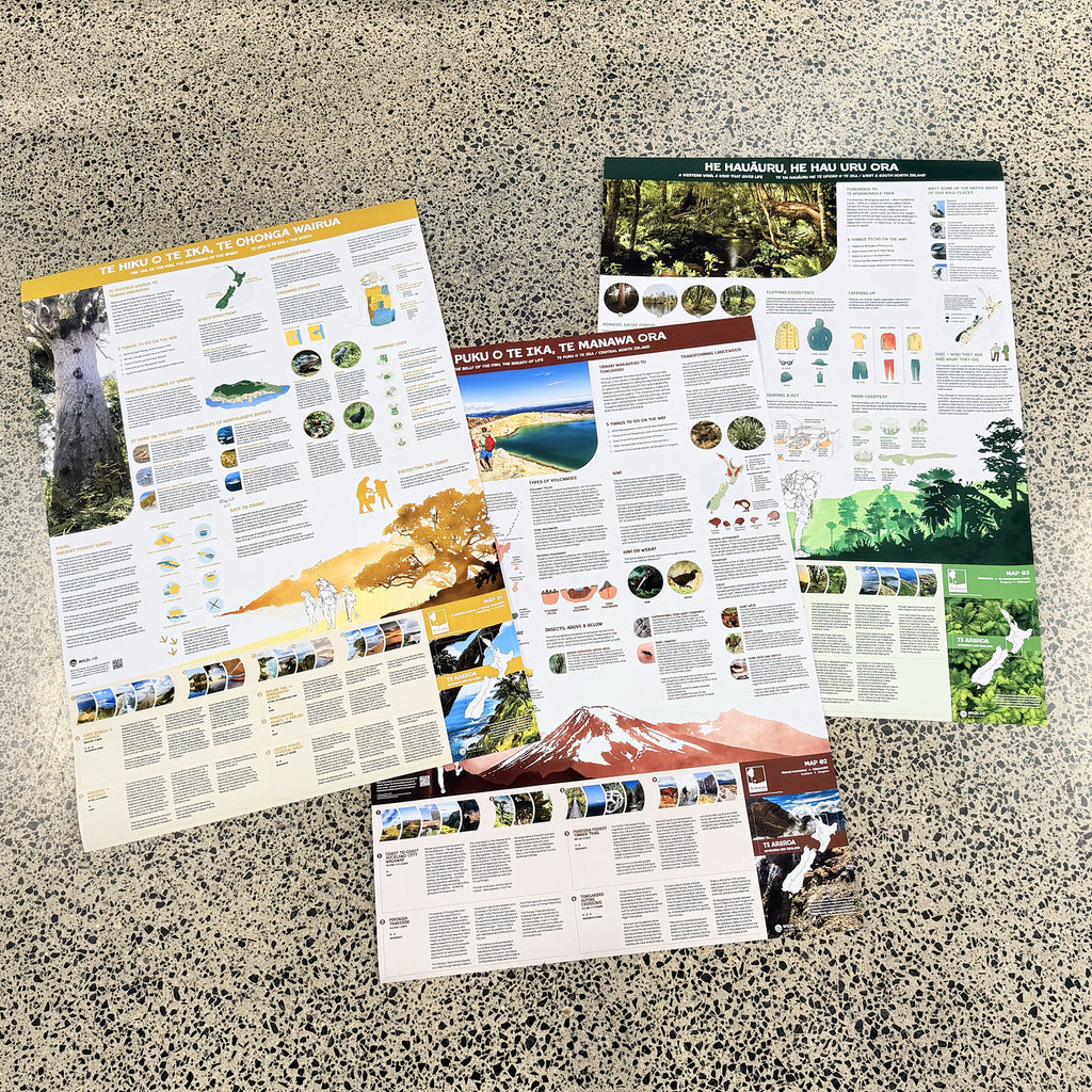 Te Araroa Map Series and Toolkit