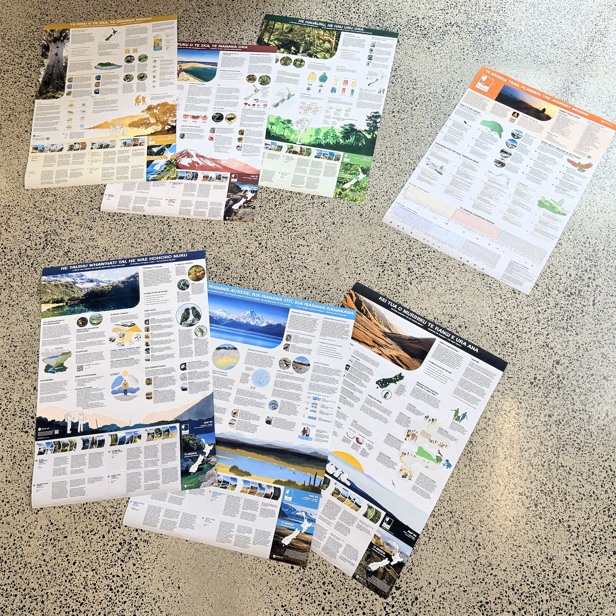 Te Araroa Map Series and Toolkit