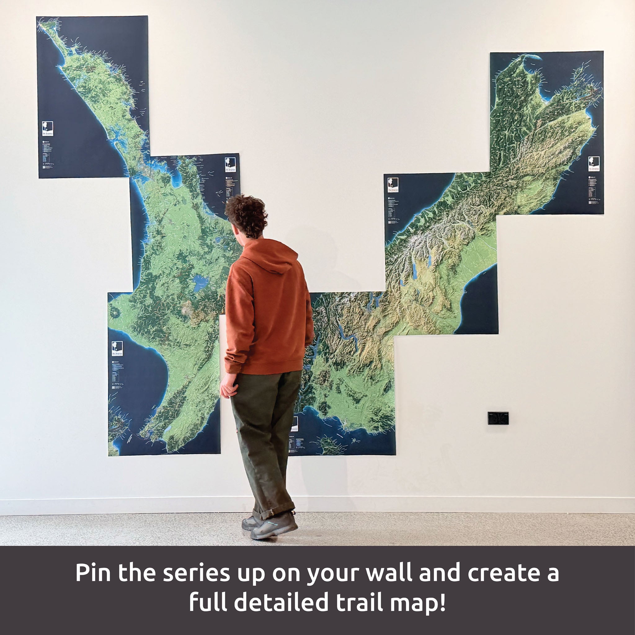 Te Araroa Map Series and Toolkit