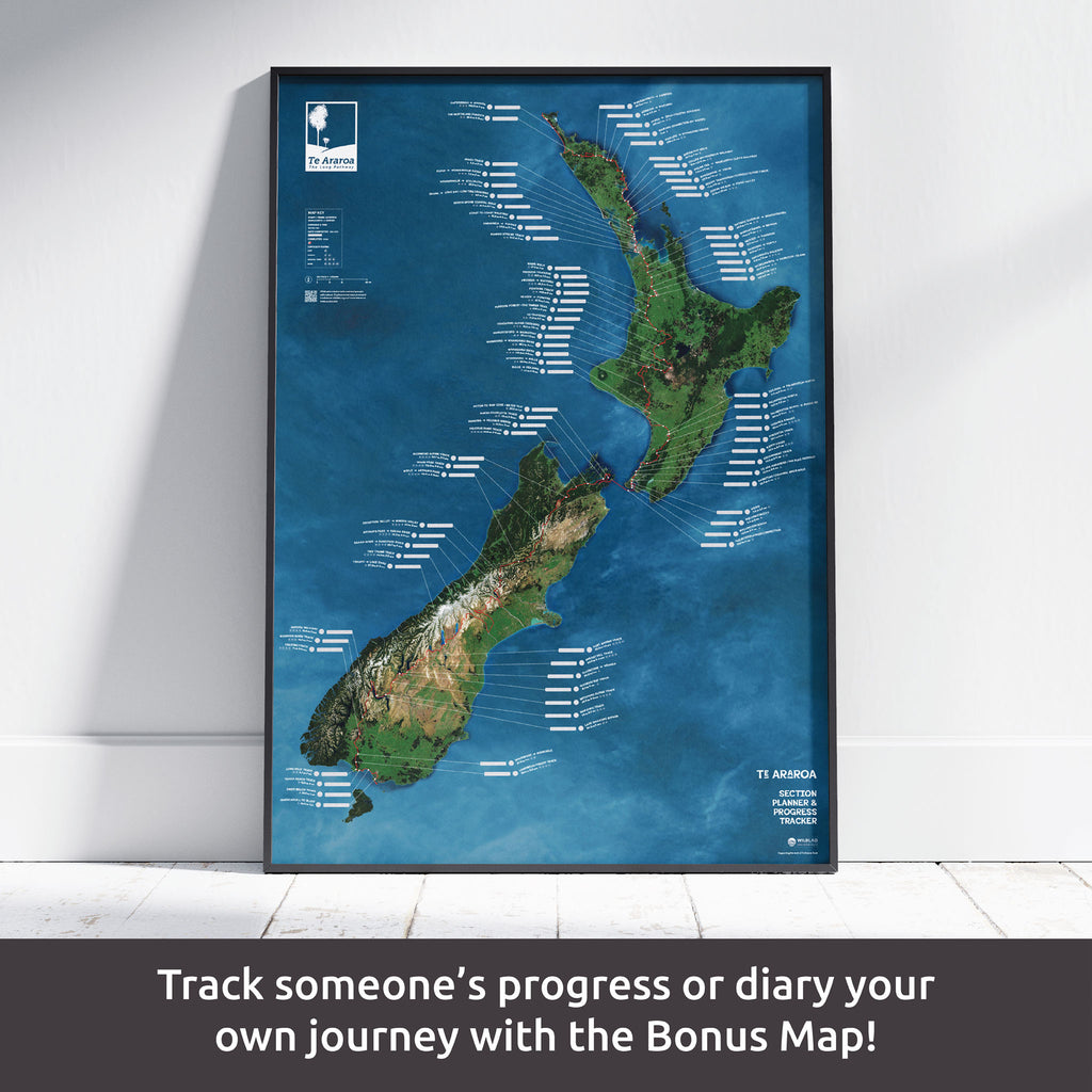 Te Araroa Map Series and Toolkit